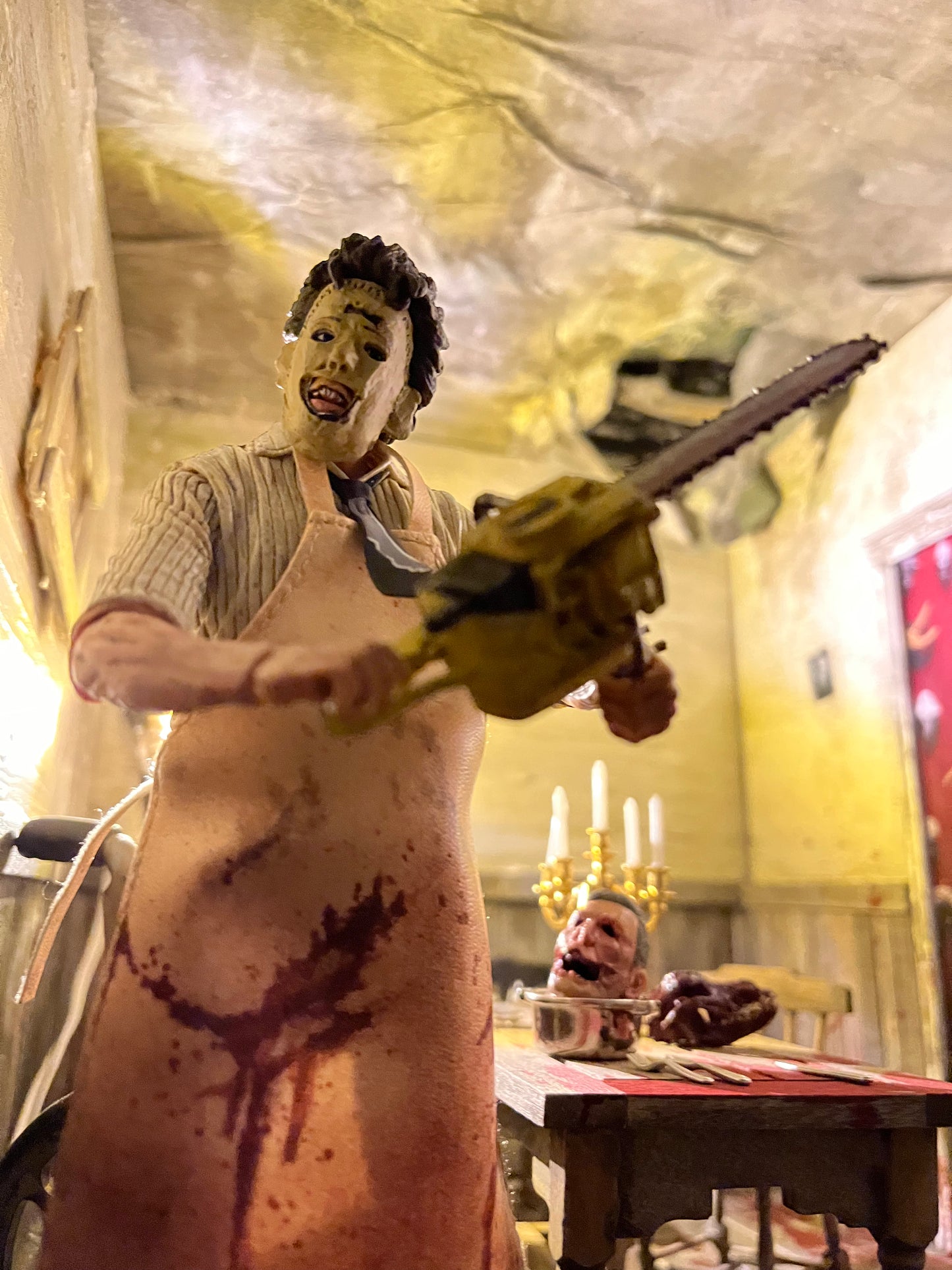 Leatherface: Sawyer Family Dining Room Diorama